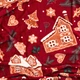 Плед Ardesto Christmas Flannel 160х200см имбирные домики (ART0121PB) - изображение 2
