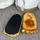 Тапочки кігурумі лапи етті Kigurumi Домашні Коричневі Плюшеві Тканинні Чоловічі 39-45 (3060) - зображення 9