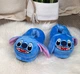 Тапочки игрушки кигуруми Kigurumi Стич Домашние Плюшевые Тканевые Мужские Синие 38-42 (3011/3) - изображение 5