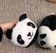 Тапочки Кигурми игрушки Kigurumi Панда Домашние Плюшевые Мужские Черный с белым 36-43 (М753103) - изображение 7