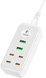 Сетевой фильтр-удлинитель Dyxon C02 4xUSB-C + 2xUSB-A FAST CHARGER 2M White (DXN-C02-2M-W) - изображение 1