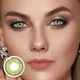 Зеленые контактные линзы с диоптриями Айс Милк Грин 2 шт. -7.00 ELITE Lens - изображение 5