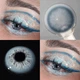 Натуральные голубые контактные линзы - Айс Эндорфин Блу 2шт. от ELITE Lens - изображение 4