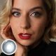 Натуральные голубые контактные линзы - Айс Эндорфин Блу 2шт. от ELITE Lens - изображение 5