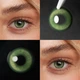 Зелёные контактные линзы - Айс Дрим Грин 2 шт. от ELITE Lens - изображение 4