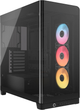 Корпус Corsair Frame 4500X RS-R ARGB Panoramic Glass Mid-Tower Black (CC-9011314-WW) - зображення 1