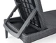 Шезлонг пластиковий Keter Jaipur Sun lounger, сірий - зображення 2