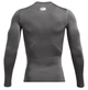Лонгслів UA HG Armour Comp LS сірий Чол 1361524-025 SM - изображение 2