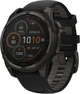 Смарт-часы Garmin Fenix 8 47mm Solar Sapphire Carbon Gray DLC Titanium w. Black/Pebble Gray S. Band (010-02906-10/11) - изображение 1