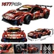 Конструктор Ferrari 488 GTE AF Corse 51 красная гоночная машина 42125 Техник 1:8 - изображение 6