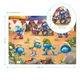 Великий пазл на підлогу DoDo 200619 Smurfs Музика грає, розмір зібраного пазла: 46 × 64 см, в коробці - зображення 4