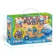 Великий пазл на підлогу DoDo 200619 Smurfs Музика грає, розмір зібраного пазла: 46 × 64 см, в коробці - зображення 5