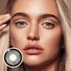 Черные контактные линзы ELITE Lens Кукольные черные 2 шт - изображение 6