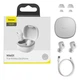 Навушники TWS Baseus Encok WM01 White (NGWM01-02) - изображение 2