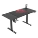 Стіл Ultradesk LEVEL V2 140см Регулювання висоти Чорно-червоний - изображение 3