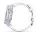 Спортивний годинник Garmin Fenix 8 43mm AMOLED Silver with Whitestone Silicone Band (010-02903-00) - изображение 2