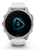 Спортивний годинник Garmin Fenix 8 43mm AMOLED Silver with Whitestone Silicone Band (010-02903-00) - изображение 4