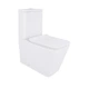 Унитаз-компакт Qtap Crow Eco безободковый с сиденьем Soft-close QTCRO27W48750 - изображение 1