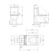 Унитаз-компакт Qtap Crow Eco безободковый с сиденьем Soft-close QTCRO27W48750 - изображение 2