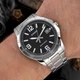 Мужские классические часы Casio MTP-V004D-1B2 серебристые с чёрным циферблатом - изображение 3