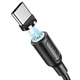 Кабель магнітний BOROFONE BX41 Amiable USB to Type-C 2.4A 1.2m black - изображение 6