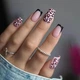 Накладные ногти в комплекте со скотчем Pink Leo - изображение 1