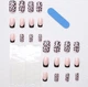 Накладные ногти в комплекте со скотчем Pink Leo - изображение 3