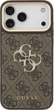 Панель Guess 4G Big 4G Classic Logo Big Strap Metal Buttons для Apple iPhone 17 Pro Max Brown (3666339488741) - зображення 3