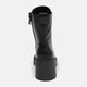 Женские демисезонные берцы кожаные высокие Camalini 0629/4 38 25.3 см Черные (ROZ6501022856) - изображение 6