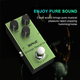 Педаль эффектов Saphue SF-01 Vintage Overdrive для электрогитары, гитарная педаль Overdrive True Bypass, 9 В - изображение 4