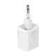 Мережевий зарядний пристрій Baseus Super Si Quick Charger 1C 25W EU Sets White（With Mini White Cable Type-C to Type-C 3A 1m White） (TZCCSUP-L02) - изображение 5