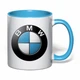 Чашка с печатью "BMW" (цвет голубой) (34044) - изображение 2