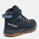 Женские зимние ботинки кожаные низкие с мембраной Salomon Outchill Ts Cswp W L47377300 36.5 (5.5US/4UK) 22.5 см Carbon/Carbon/Bering Sea (195751450942) - изображение 5