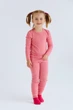 Термокомплект детский из шерсти мериноса 100% BabyKo Merino. Коралловый. Розмір 122\128 - изображение 1