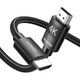 Кабель UGREEN HD119 4K HDMI Cable Male to Male Braided 5m Black (40103) - изображение 2