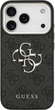 Панель Guess 4G Big 4G Classic Logo для Apple iPhone 17 Pro Max Black/Silver (3666339517786) - зображення 3