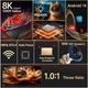 Проектор Magcubic HY350 Max 8K портативный: 900 ANSI, Android 14, 20000:1, Wi-Fi 6/BT/HDMI/USB, до 150" изображения - изображение 2