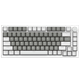 Ігрова Клавіатура AJAZZ AK820 Whi-Grey Дротова Механічна З Підтримкою HOT-SWAP Yellow Switch - зображення 1