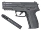 Пневматический пистолет Borner 2022 (Sig Sauer SP2022, полимер) - изображение 3