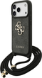 Панель Guess 4G Big Logo Cord Stap Crossbody для Apple iPhone 17 Pro Black (3666339526757) - зображення 2