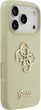 Панель Guess Silicone Big 4G Script для Apple iPhone 17 Pro Khaki (3666339522575) - зображення 4