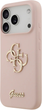 Панель Guess Silicone Big 4G Script для Apple iPhone 17 Pro Pink (3666339522735) - зображення 1