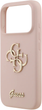 Панель Guess Silicone Big 4G Script для Apple iPhone 17 Pro Pink (3666339522735) - зображення 5