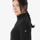 QUECHUA Флісова кофта жіноча MH120 для гірського туризму чорна XL - изображение 4