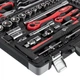 Набір інструментів професійний INTERTOOL ET-7078 1/2 " 1/4" Cr-V - изображение 4