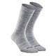 Шкарпетки QUECHUA SH100 X-WARM, 2 пари, сірі - EU35/38 - изображение 2