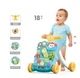 Ходунки детские Sobebear YL 622 телефон, звук, музыка, звуки животных, шестерни, пальчиковые игры, сортер, регулировка высоты Зеленый - изображение 6