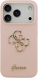 Панель Guess Silicone Big 4G Script для Apple iPhone 17 Pro Max Pink (3666339522742) - зображення 3