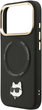 Панель Karl Lagerfeld Big Strap Choupette MagSafe do Apple iPhone 17  Pro Max Black (3666339539948) - зображення 5