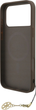 Панель Guess 4G Charms Collection MagSafe для Apple iPhone 17 Pro Max Brown (3666339525644) - зображення 5